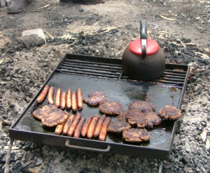 sausages barbecue